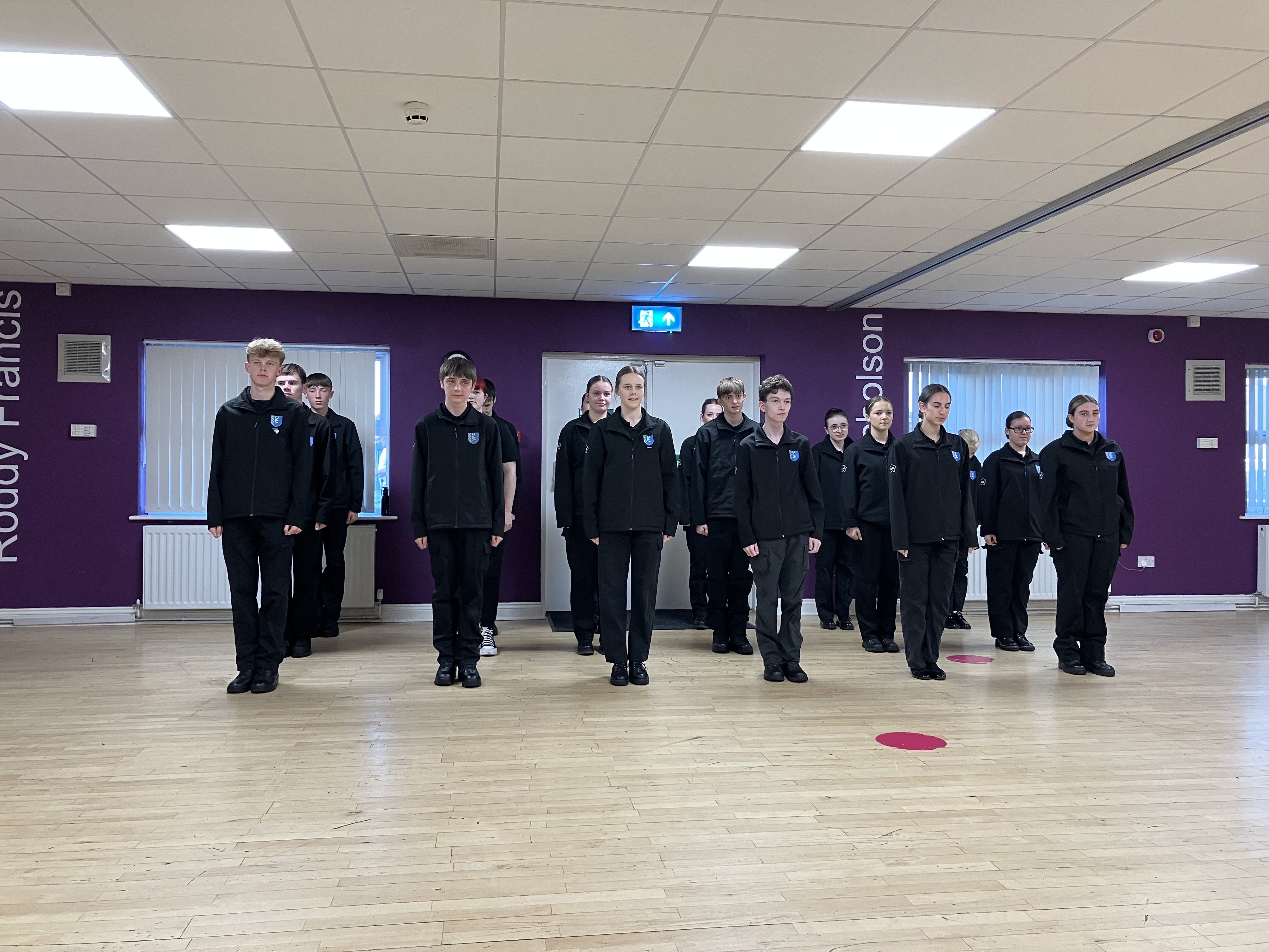 Senior South Cadets Drill