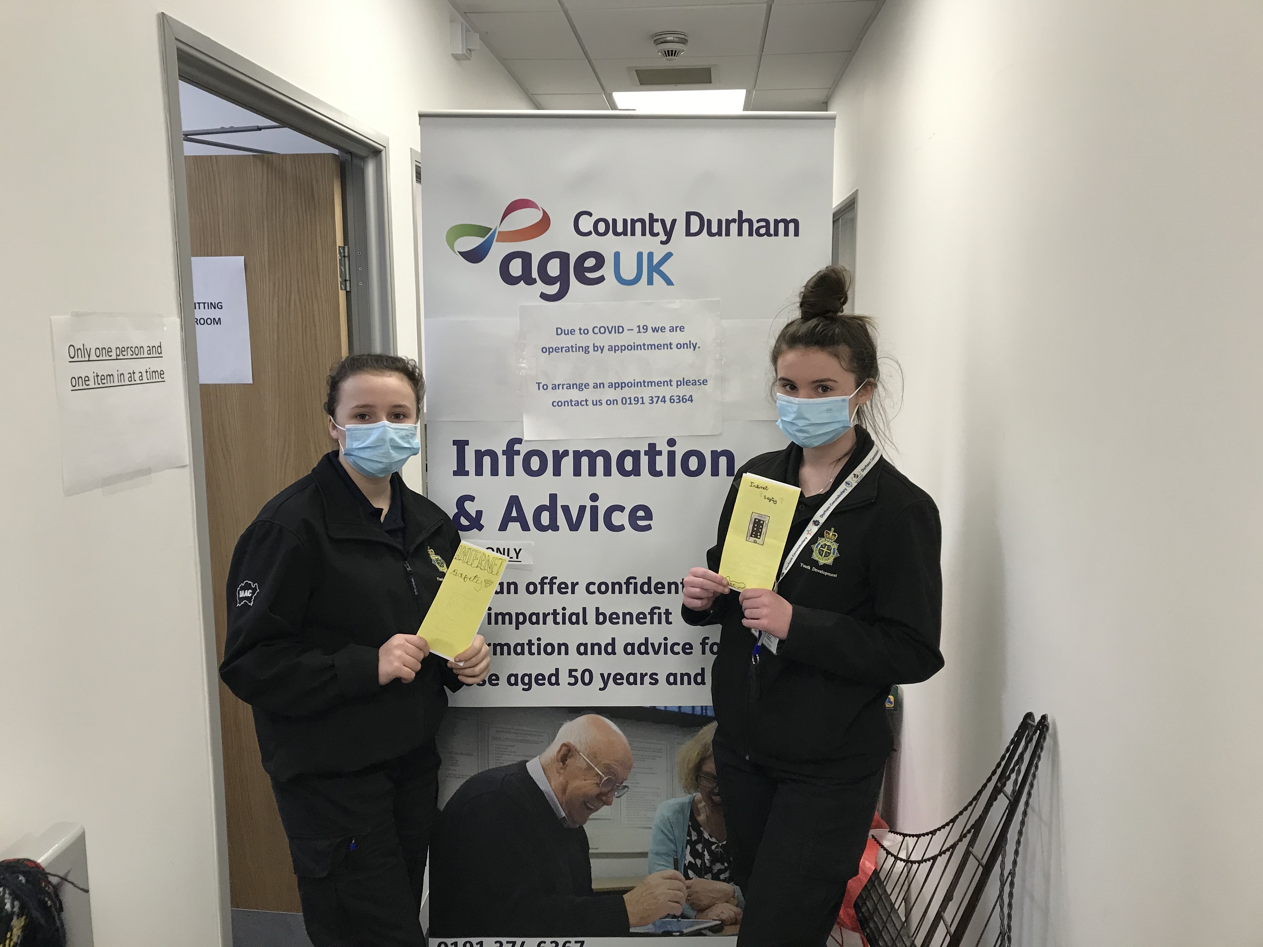 Mini Police work with Age Uk 