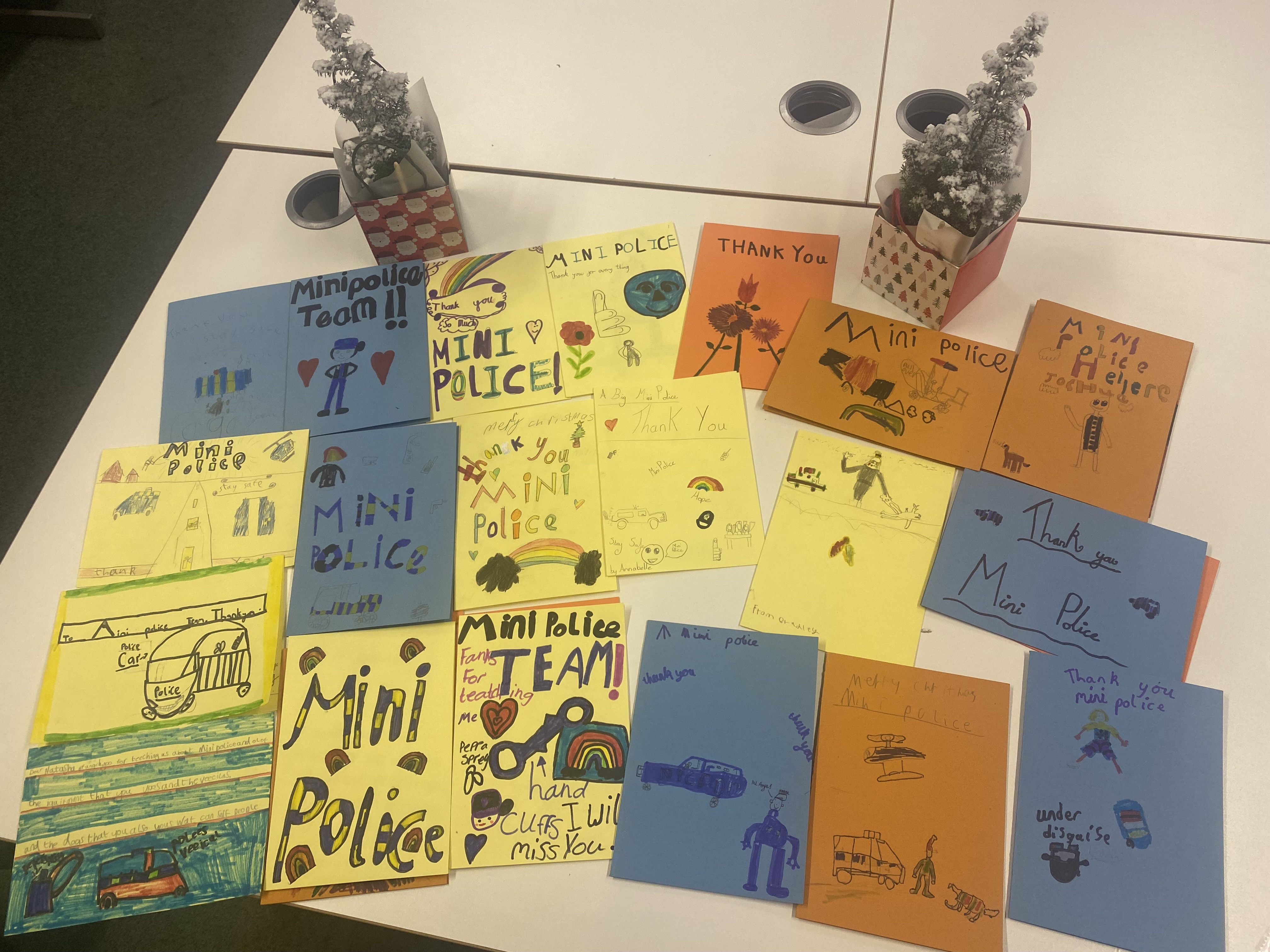 Thank you from High Coniscliffe Mini Police